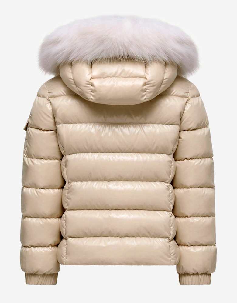 Enfant Girls Badyf Down Padded Jacket in Beige