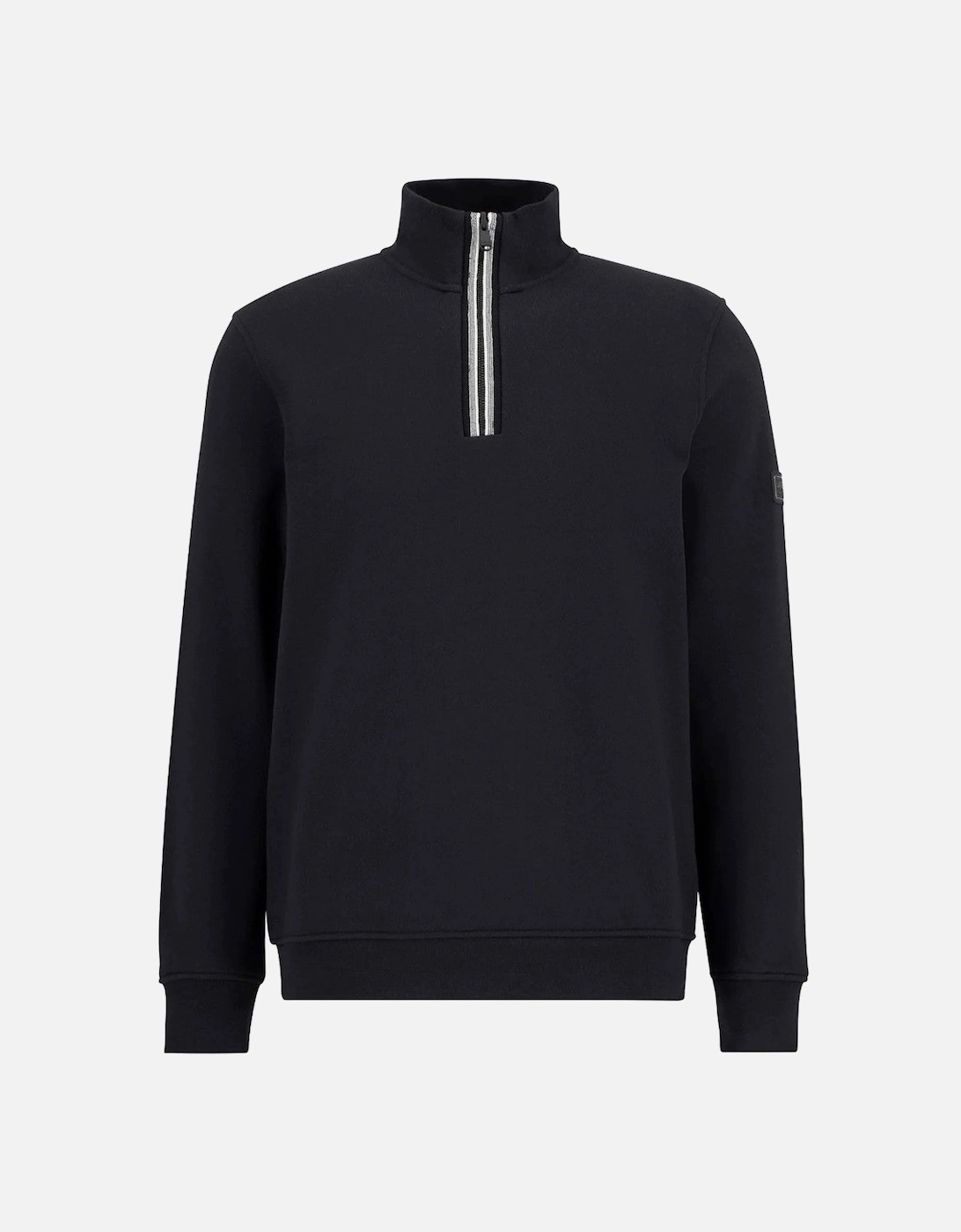 Rufforth Half Zip Sweater BK11 Black, 4 of 3