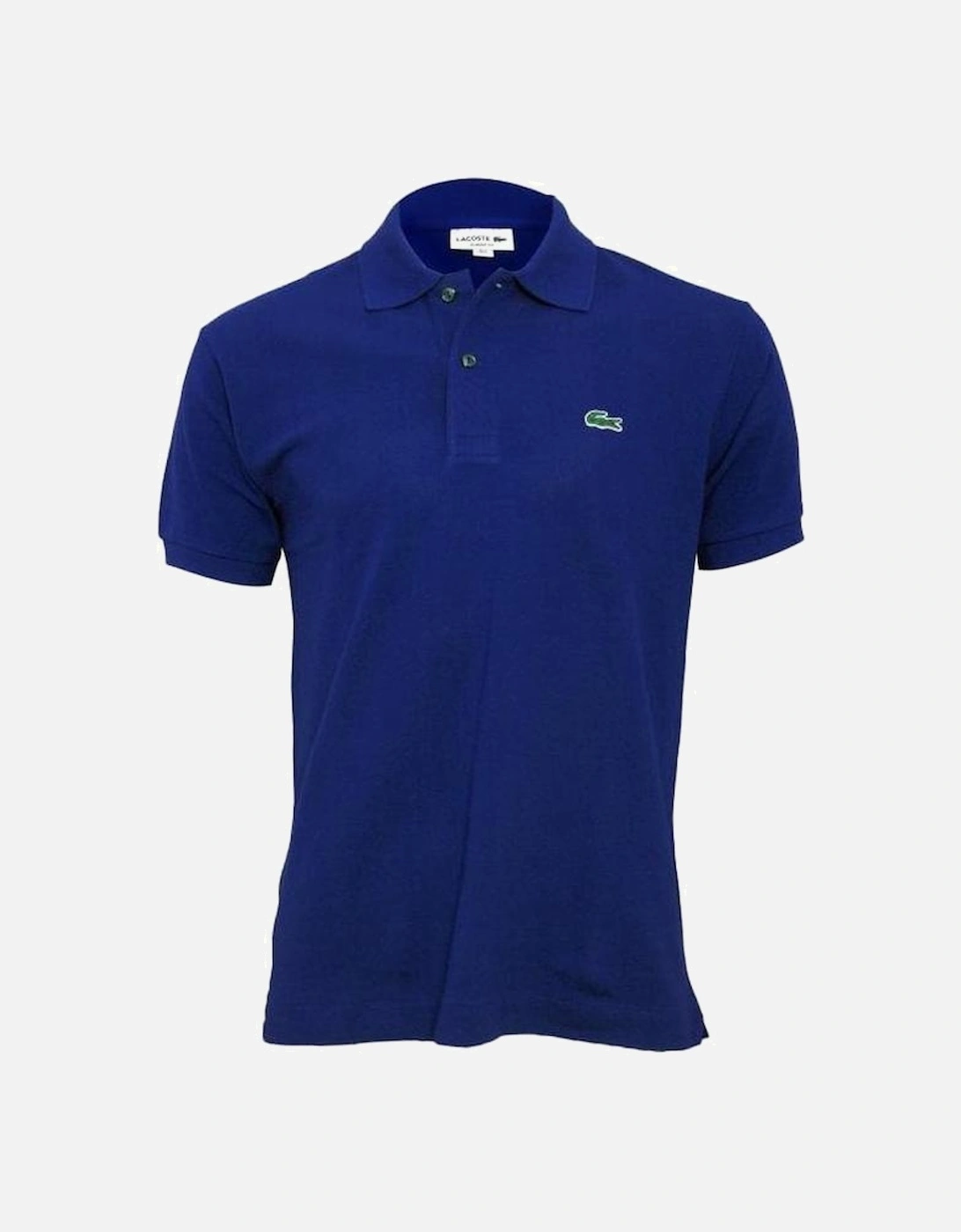 Classic Fit Pique Polo Shirt, Electric Blue, 6 of 5