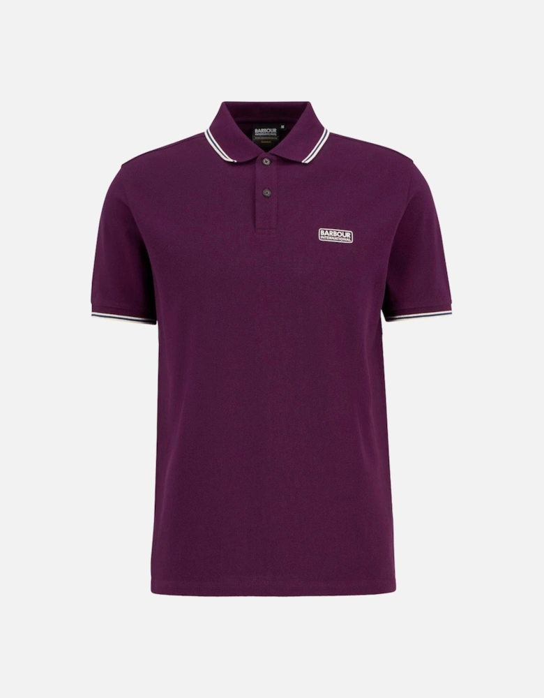 Evan Tip Polo Shirt PU99 Potent Merlot