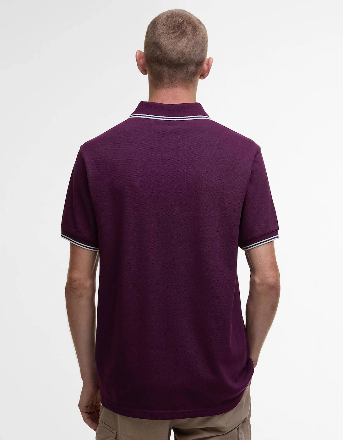 Evan Tip Polo Shirt PU99 Potent Merlot
