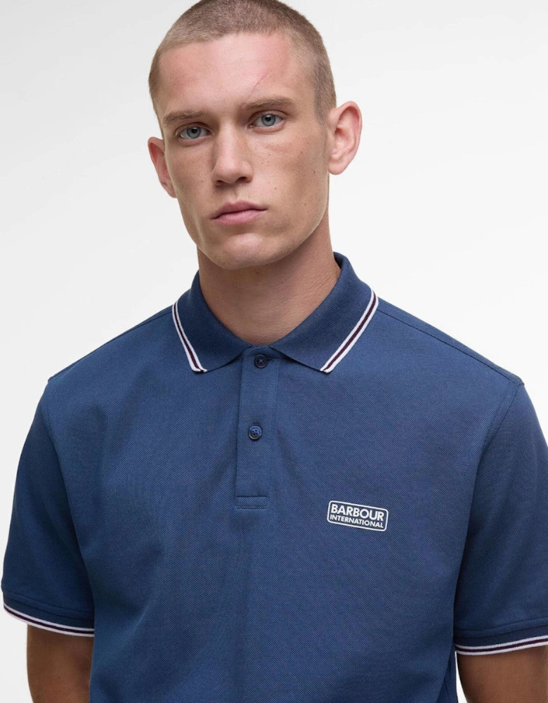 Evan Tip Polo Shirt BU77 Insignia Blue