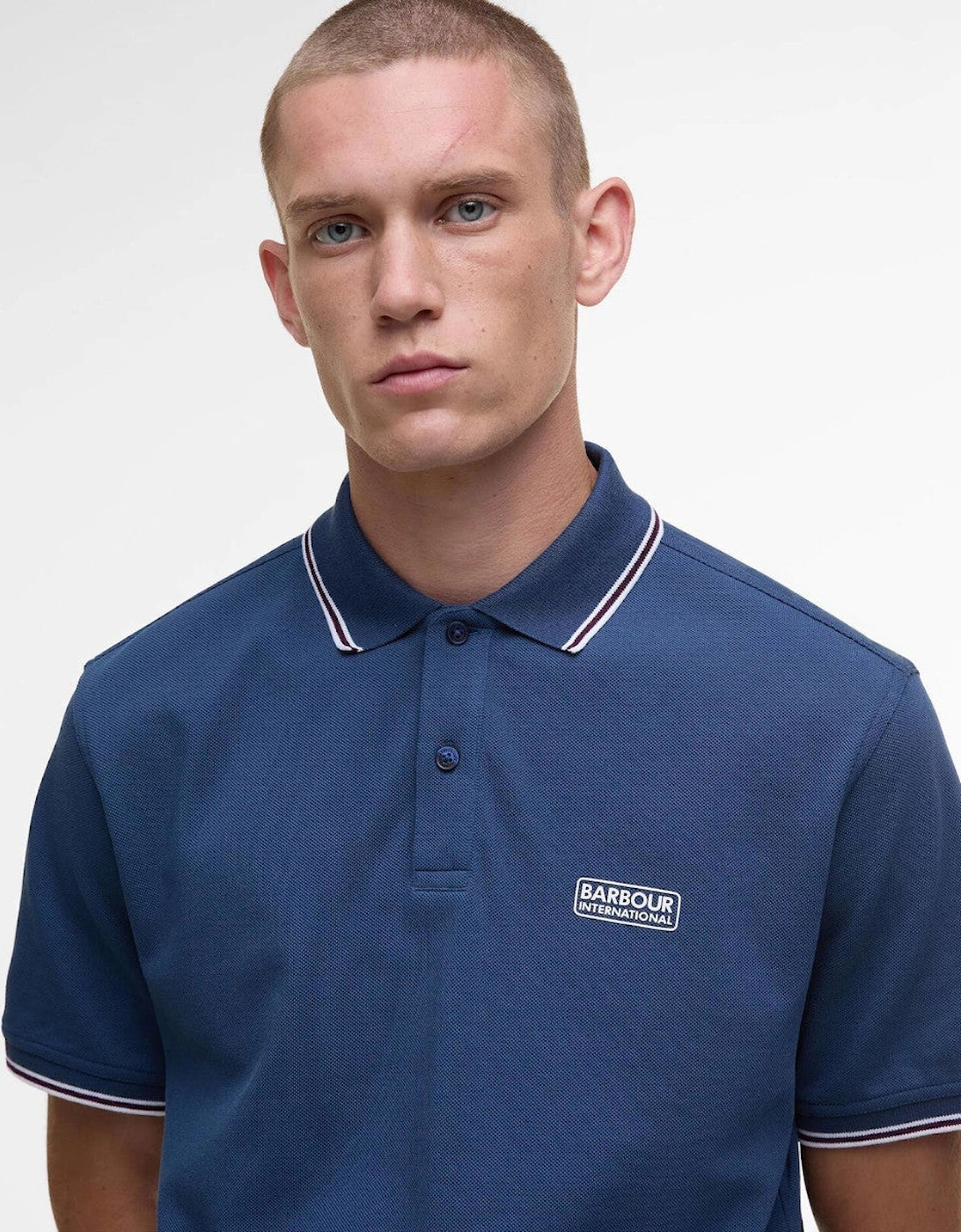 Evan Tip Polo Shirt BU77 Insignia Blue