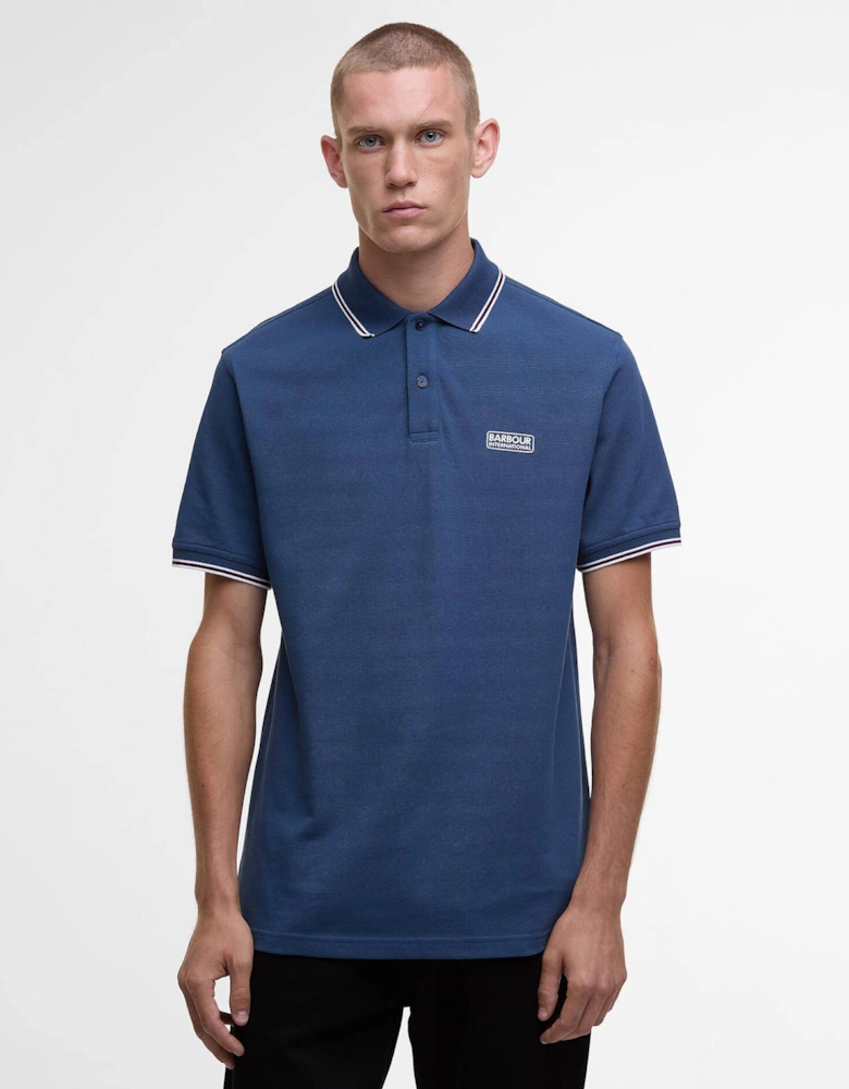 Evan Tip Polo Shirt BU77 Insignia Blue
