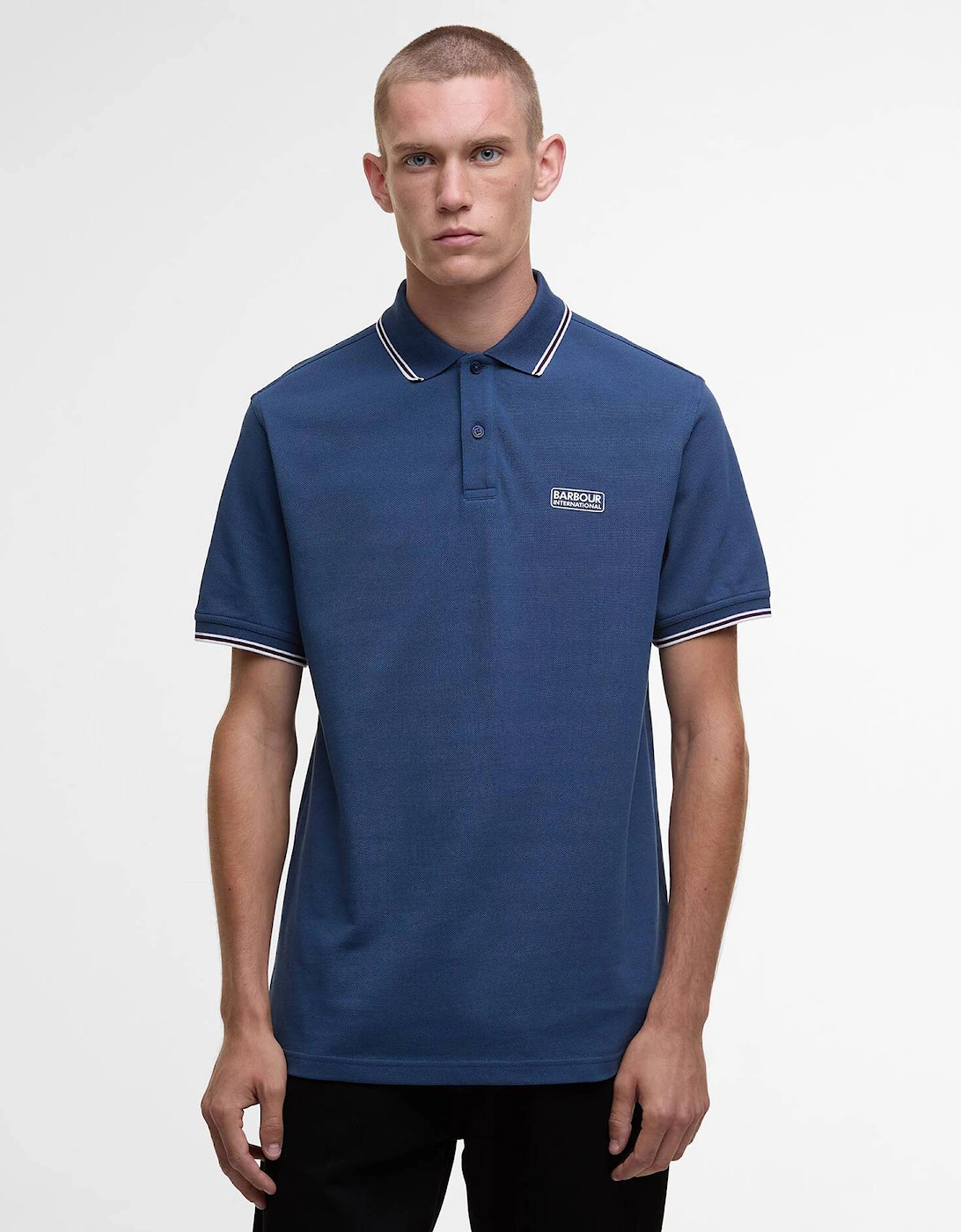Evan Tip Polo Shirt BU77 Insignia Blue