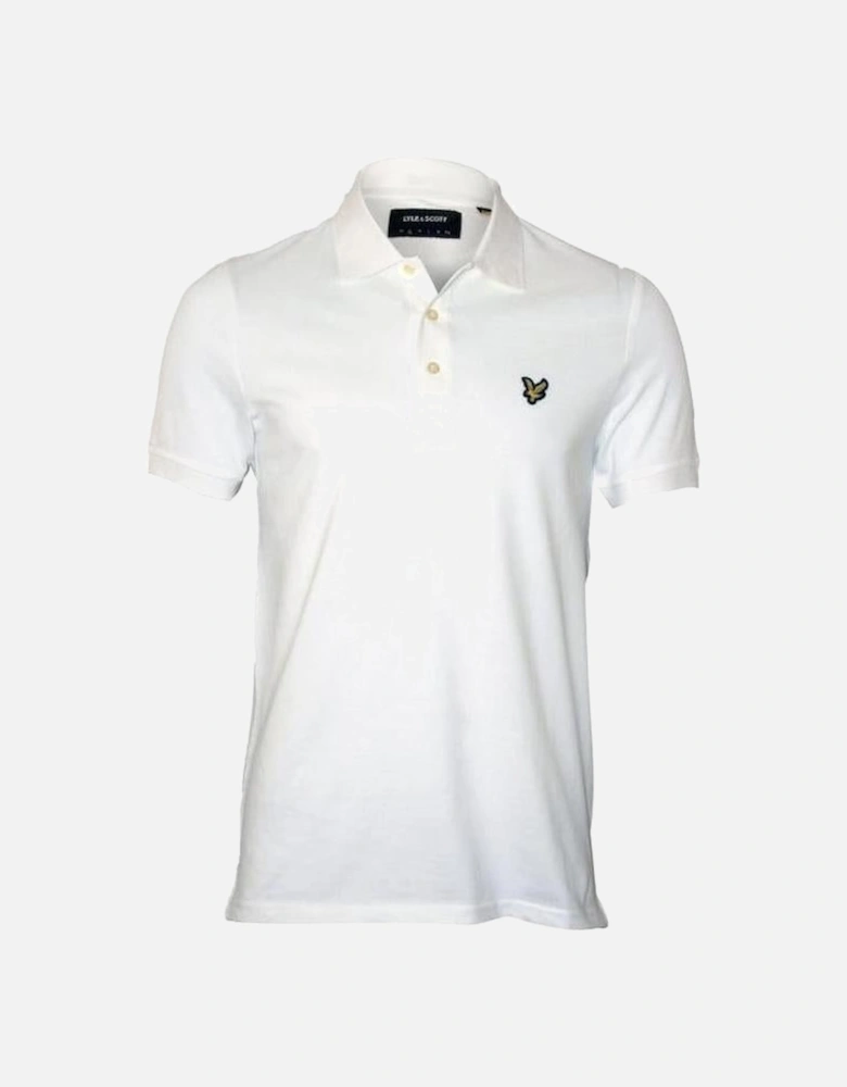 Classic Pique Polo Shirt, White