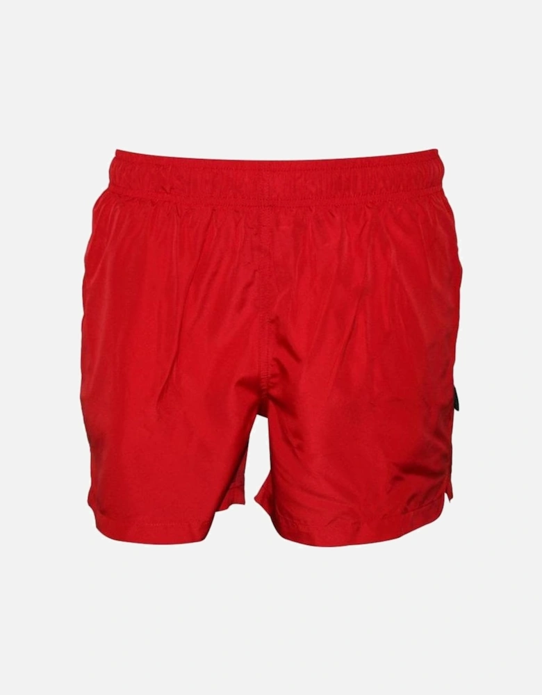 Classic Beach Swim Shorts, Red
