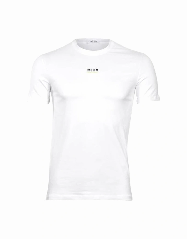 Classic Logo Crew-Neck T-Shirt, White