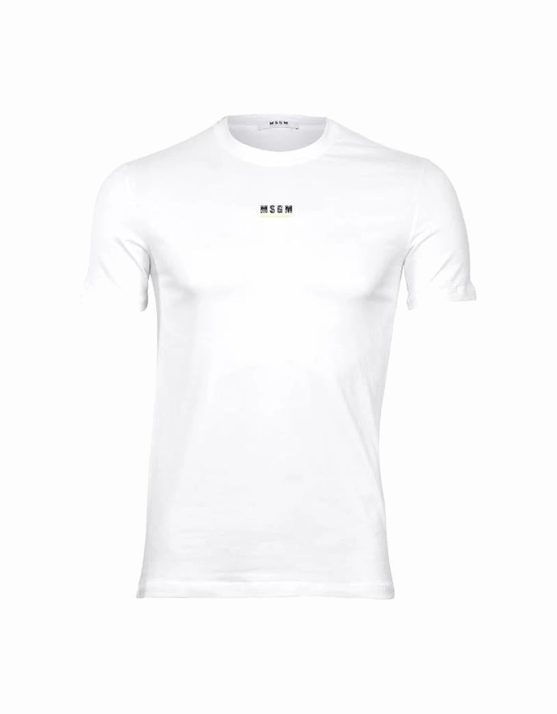 Classic Logo Crew-Neck T-Shirt, White, 4 of 3