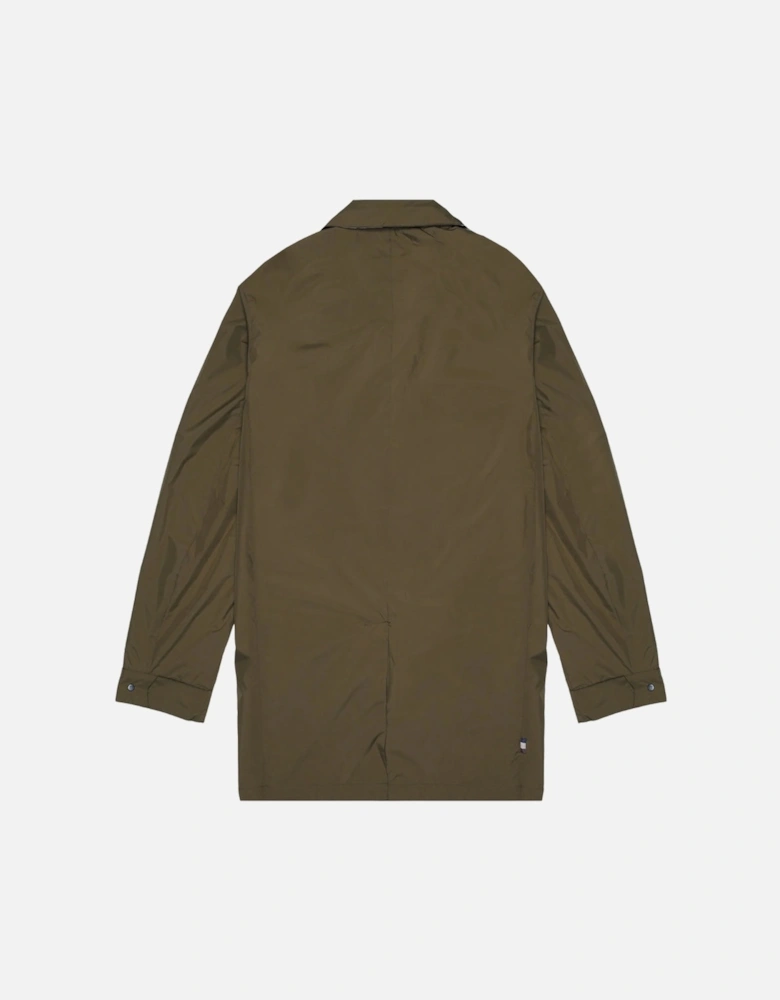 Active Rlg Packable Trench Army Green Jacket