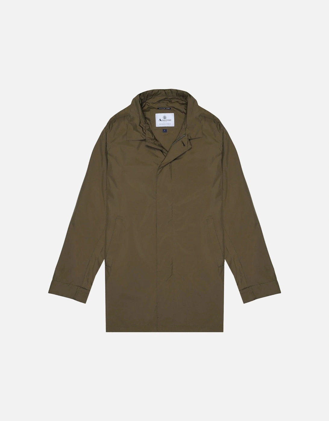 Active Rlg Packable Trench Army Green Jacket