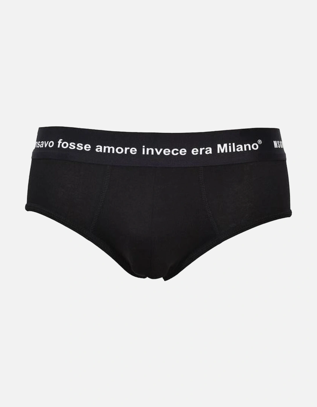 Milan Love Quote Brief, Black, 5 of 4