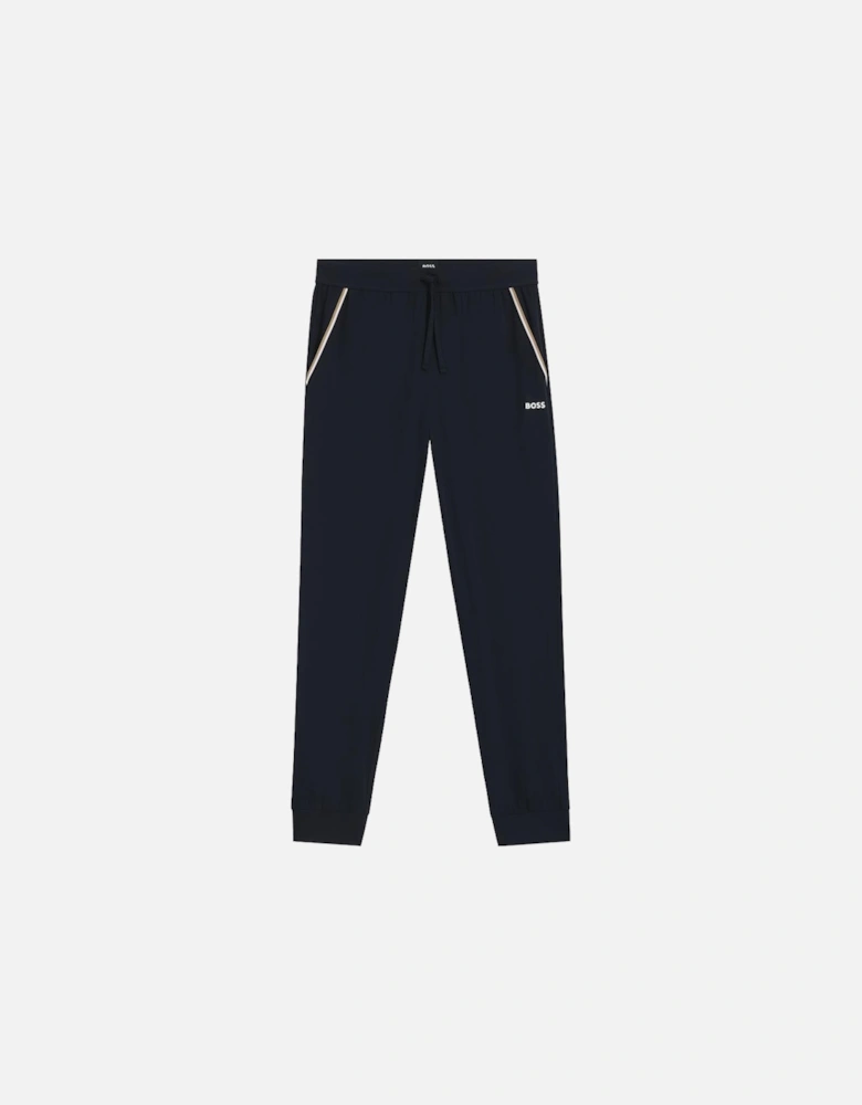 BOSS Unique Cuffed Lounge Pants, Dark Blue