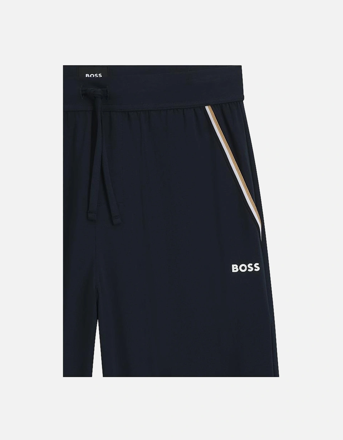 BOSS Unique Cuffed Lounge Pants, Dark Blue