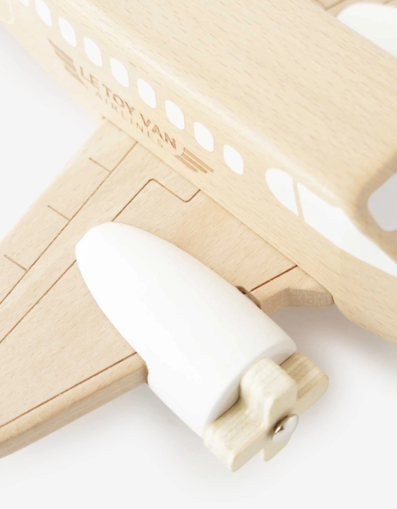 Wooden Toy Plane (W:21.3 x D:21 x H:7cm)
