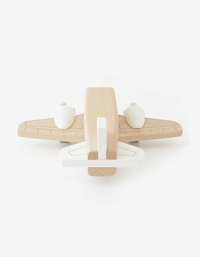 Wooden Toy Plane (W:21.3 x D:21 x H:7cm)