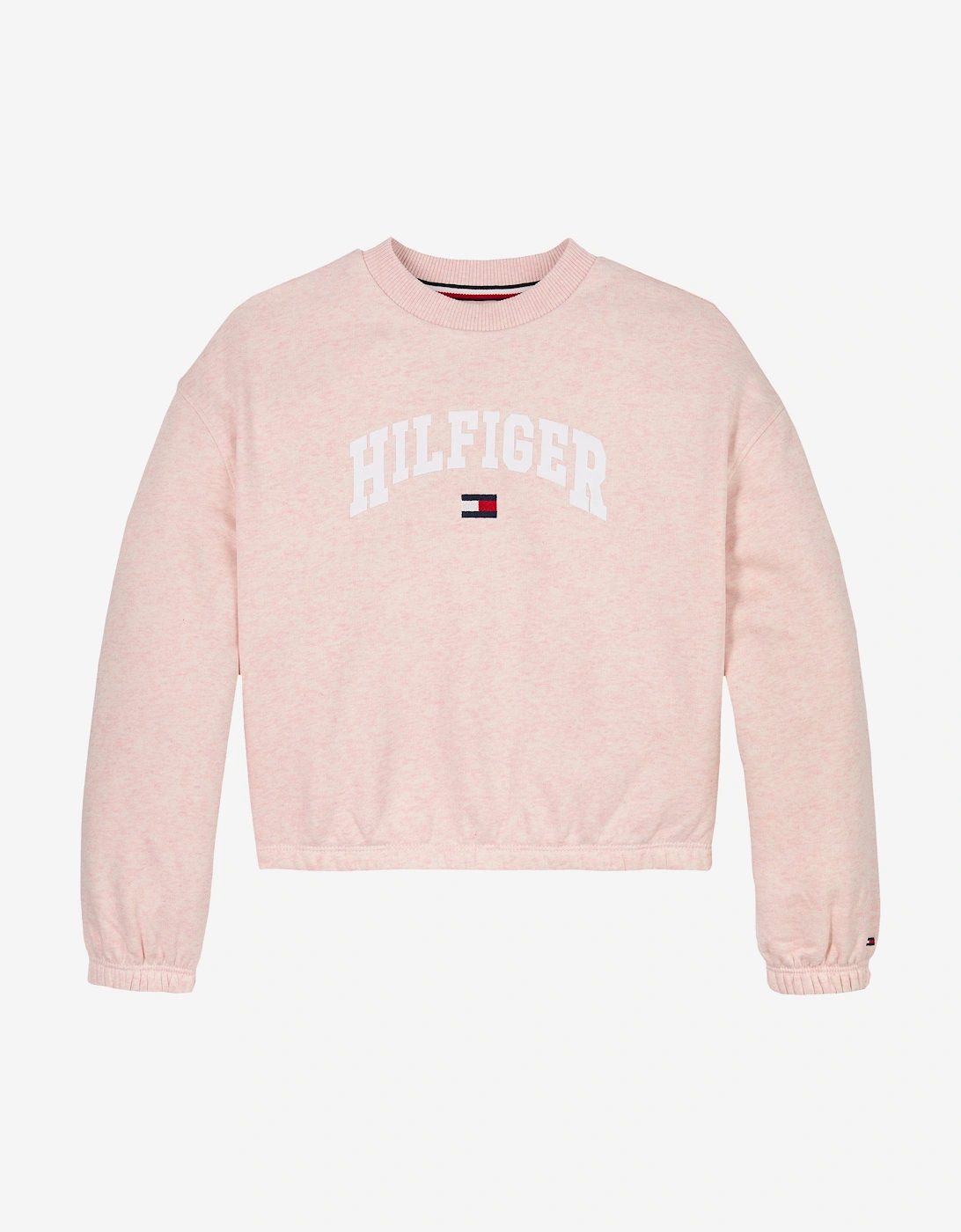 Girls Varsity Sweatshirt in Pink, 5 of 4