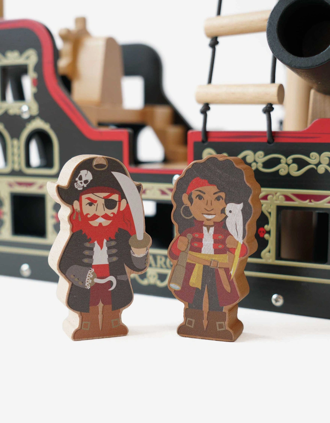 Barbarossa Pirate Ship & Characters (50 x 19 x 48cm)