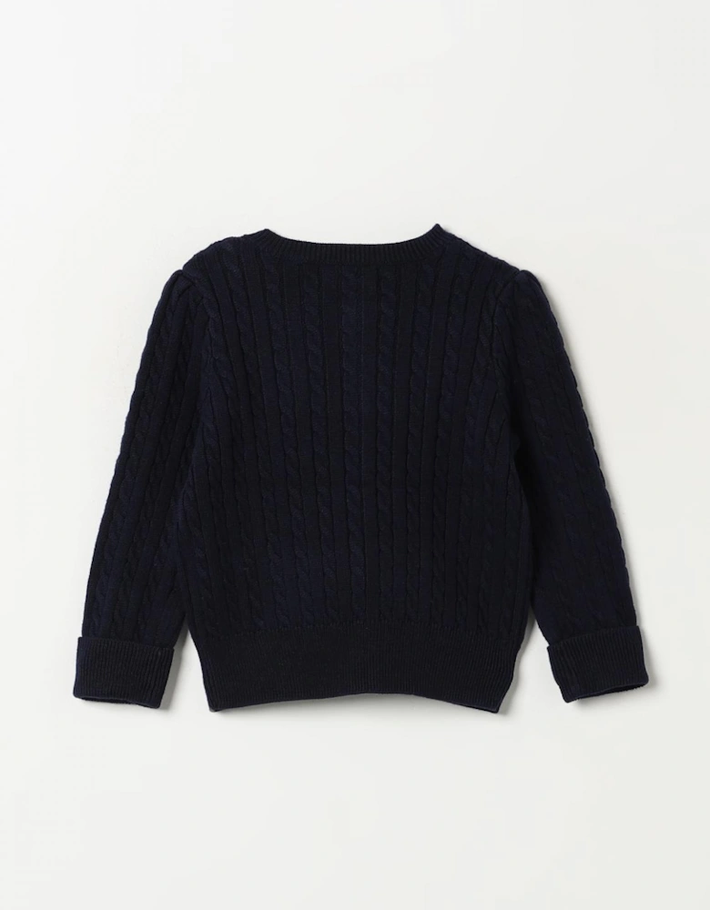 Cable Knit Cardigan Sweater