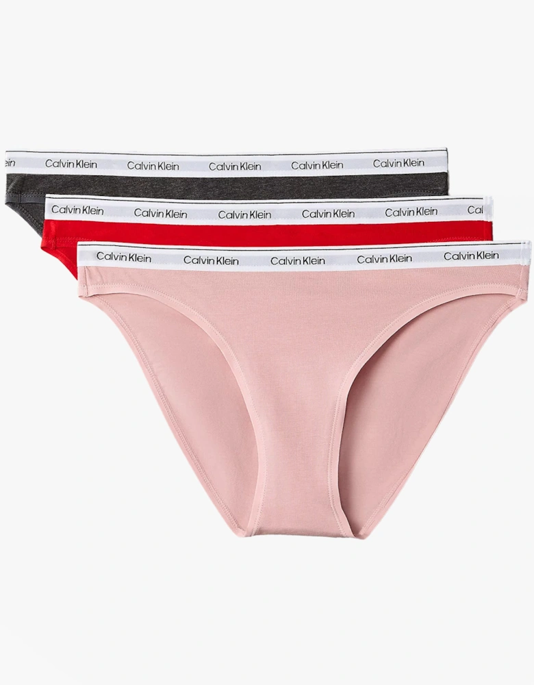 000QD5207E BIKINI 3 PACK Womens Briefs Multicoloured