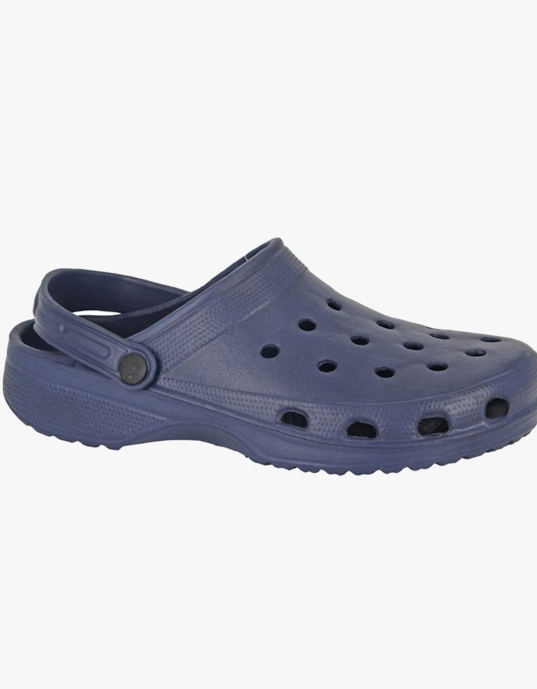 FOAMSTEP Mens Clogs Navy Blue