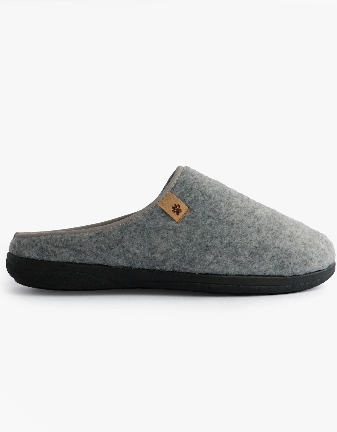Men's Padders FELIX Mens Mule Slippers Grey - Size: 9