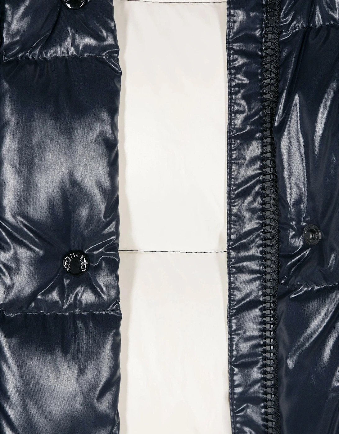 Enfant Girls Down Padded Parana Jacket in Navy