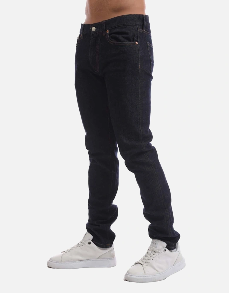 Rinsed Denim Longton Slim Fit Jeans
