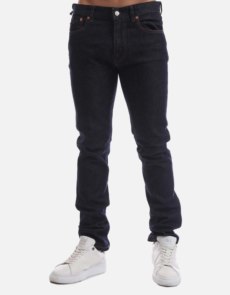Rinsed Denim Longton Slim Fit Jeans