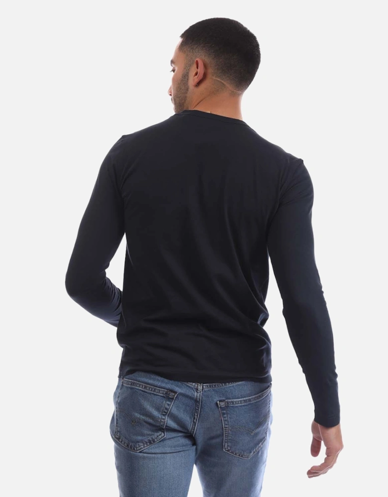 Cotton Jersey Long Sleeve T-Shirt