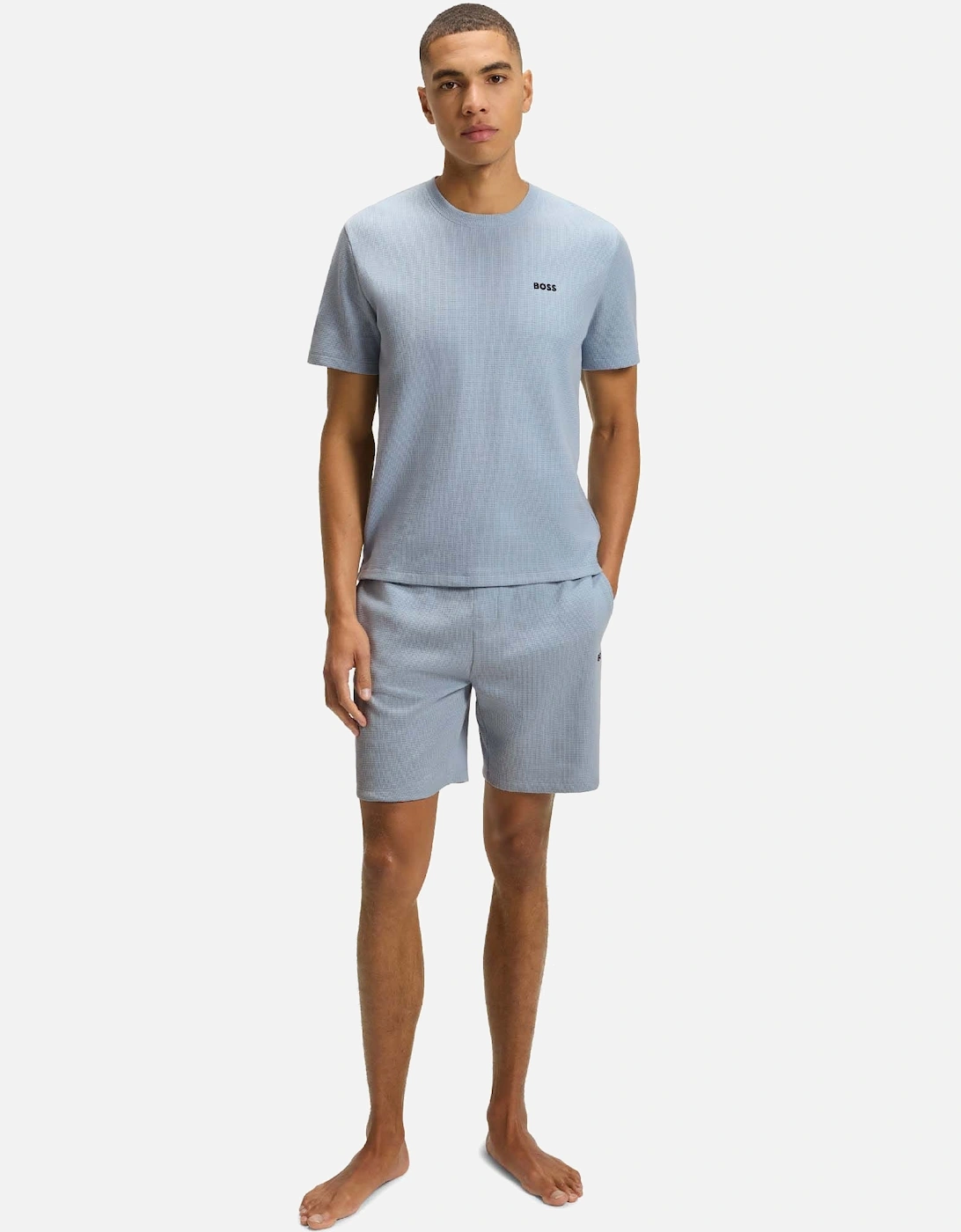 Waffle Knit Pyjama T-Shirt