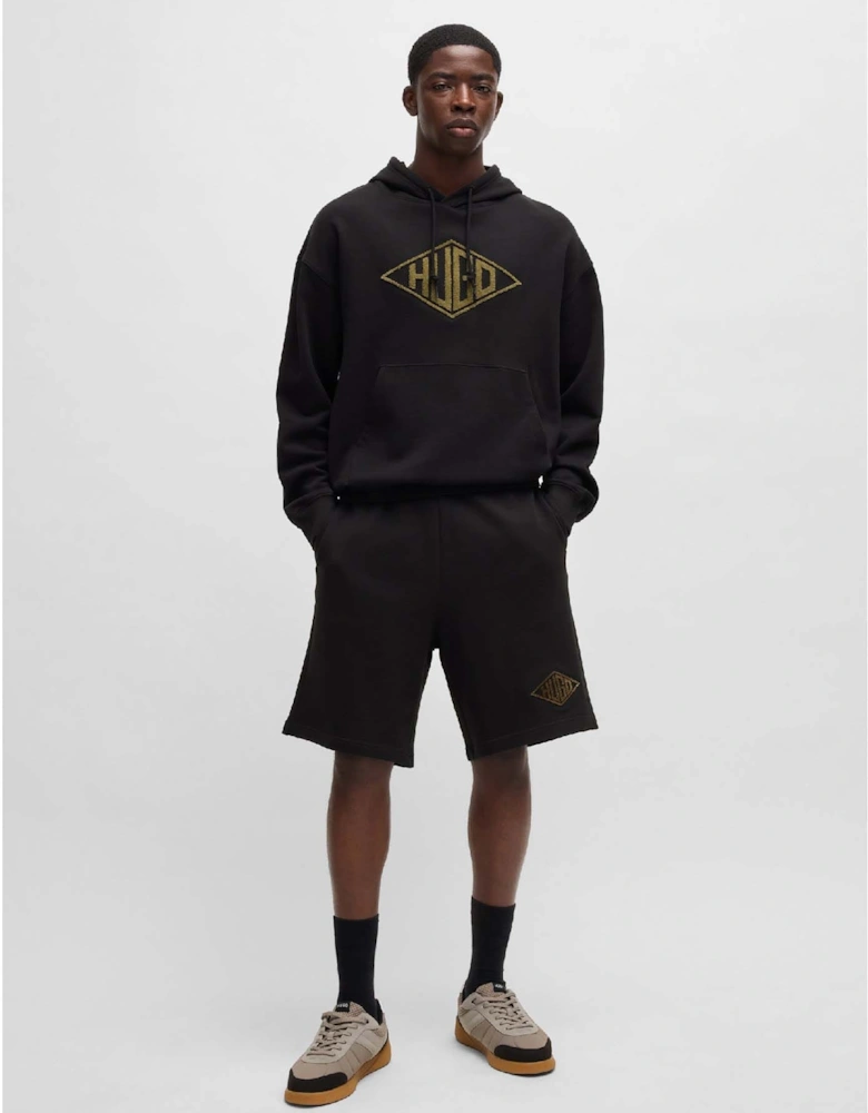 Damtus Embroidered Logo Shorts