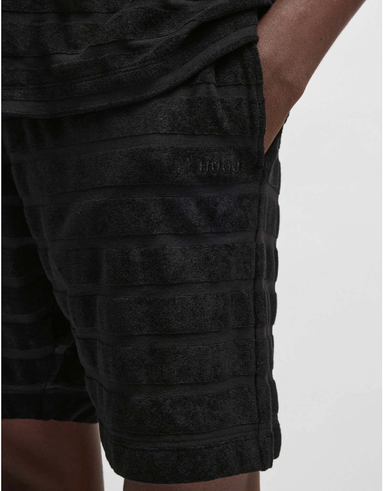 Dutowel Striped Relaxed Fit Shorts