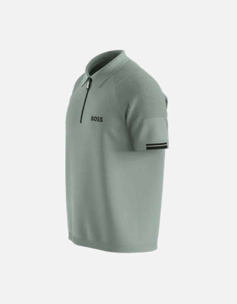 K Perform Max Zip Neck Polo Shirt
