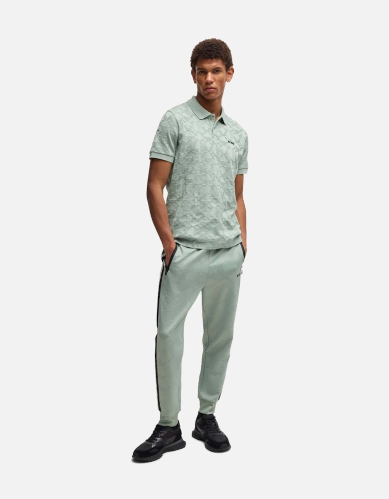 Pirax Circle Jacquard Polo Shirt
