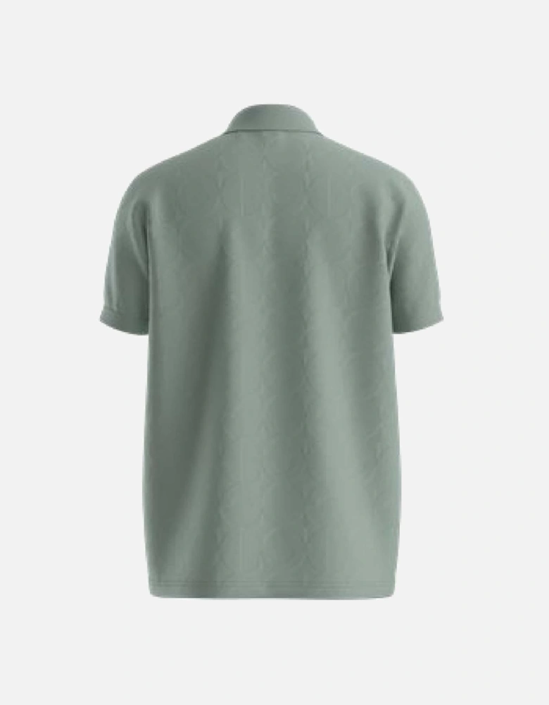 Pirax Circle Jacquard Polo Shirt
