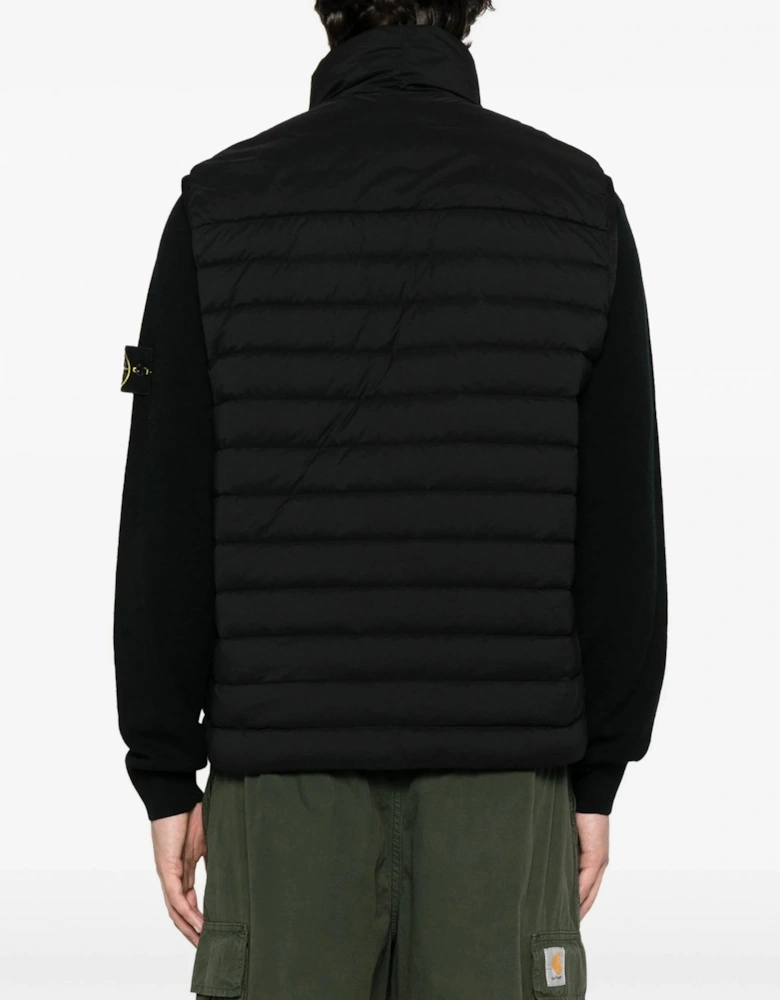 S0183 Compass Down Gilet Black