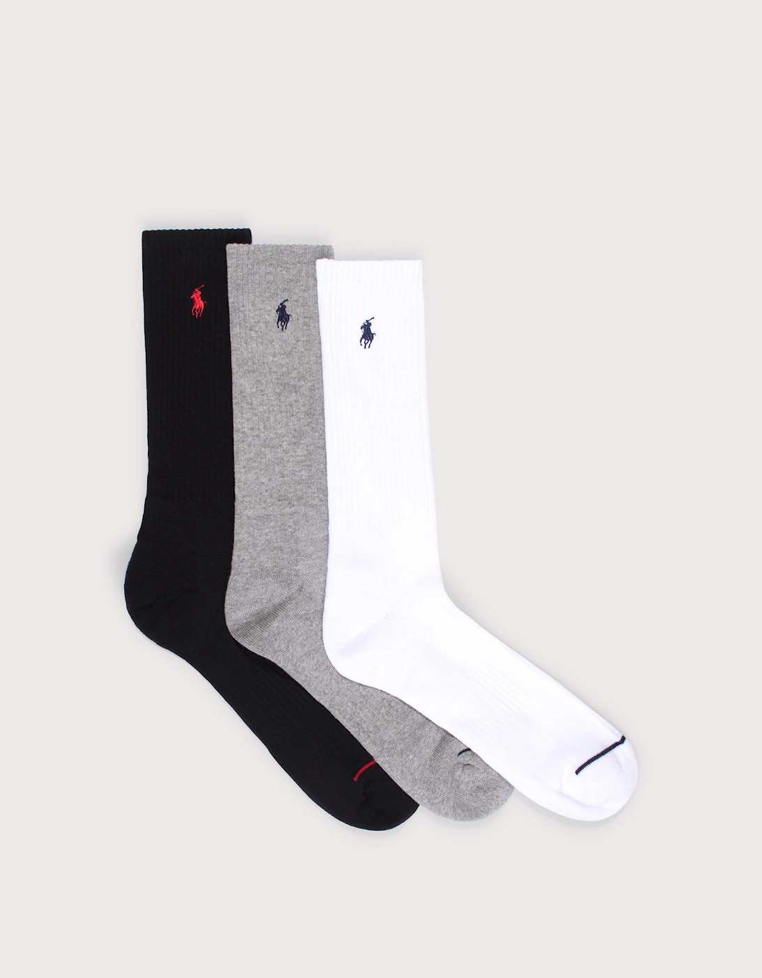 3 Pack of Athletic Crew Socks, 3 of 2