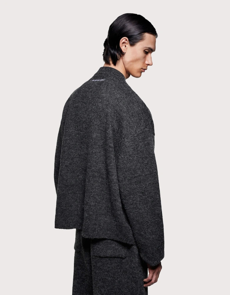 Mohair Blend Crewneck Jumper