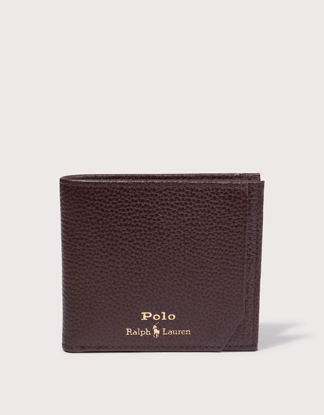 Pebbled Leather Billfold Wallet