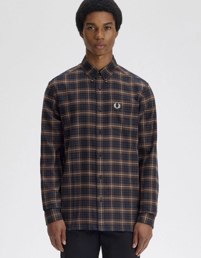 Brushed Twill Tartan Shirt