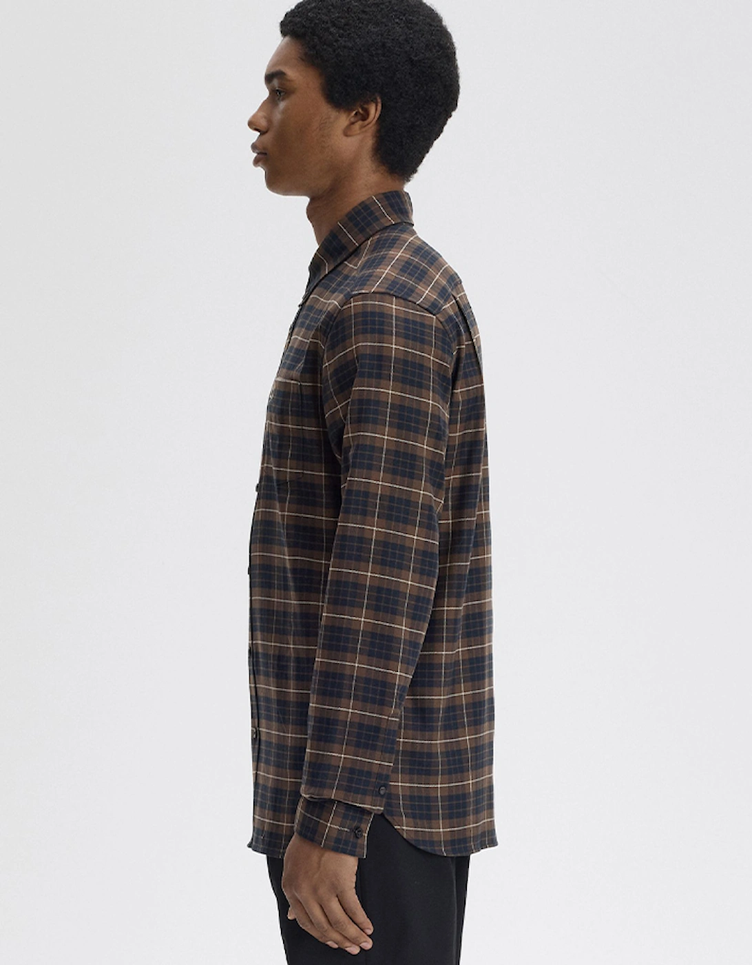 Brushed Twill Tartan Shirt