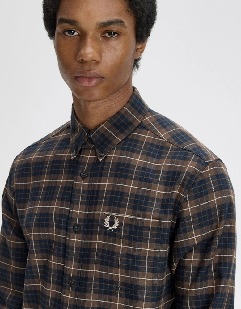 Brushed Twill Tartan Shirt