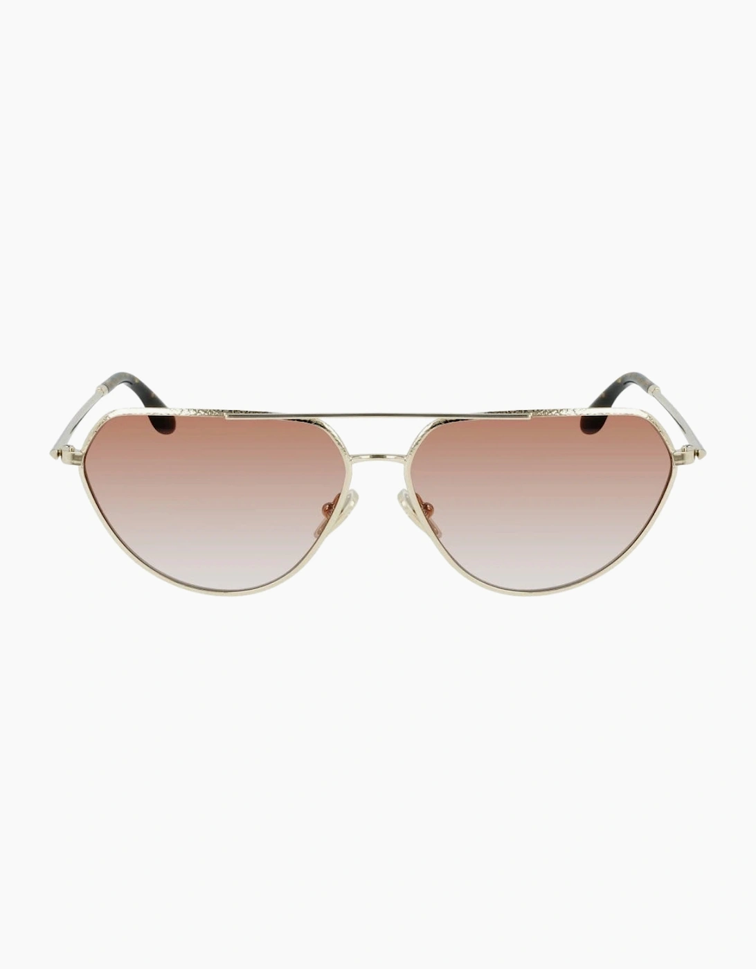Women's Victoria Beckham Gold Sunglasses - Size: ONE size