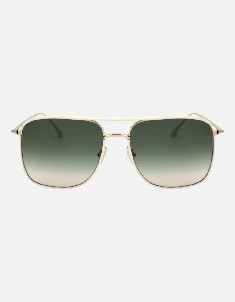 Green Lensed Sunglasses