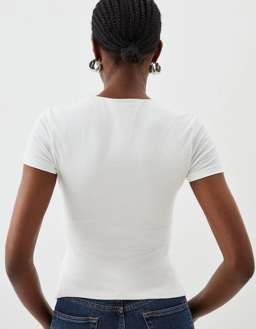 Stretch Cotton T-Shirt