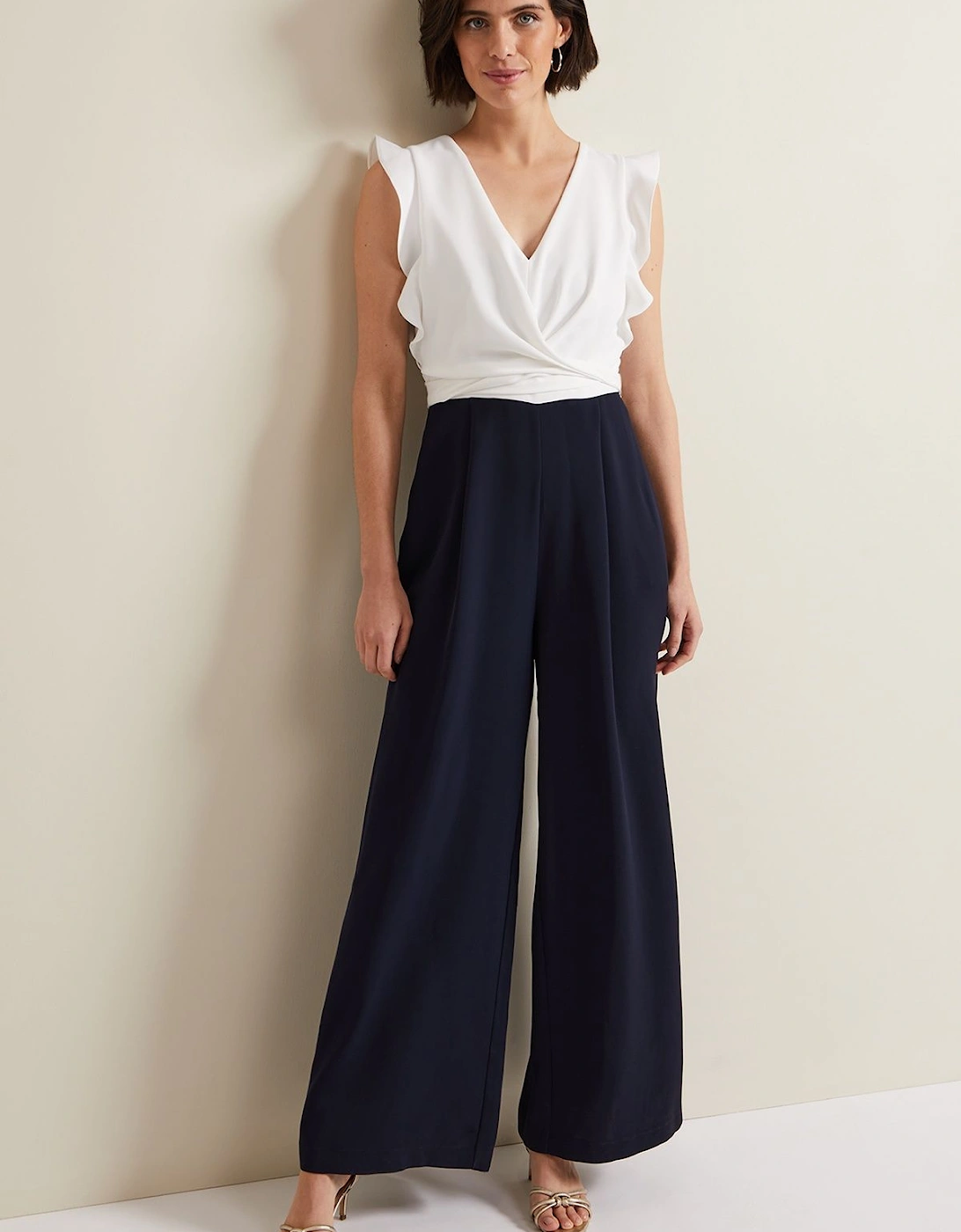 Ayla Ruffle Wrap Jumpsuit, 2 of 1