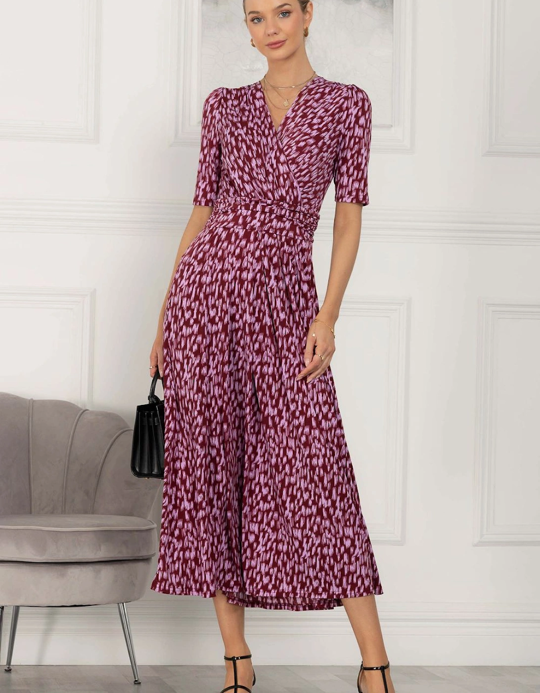 Razilee Print Jersey Maxi Dress, 2 of 1