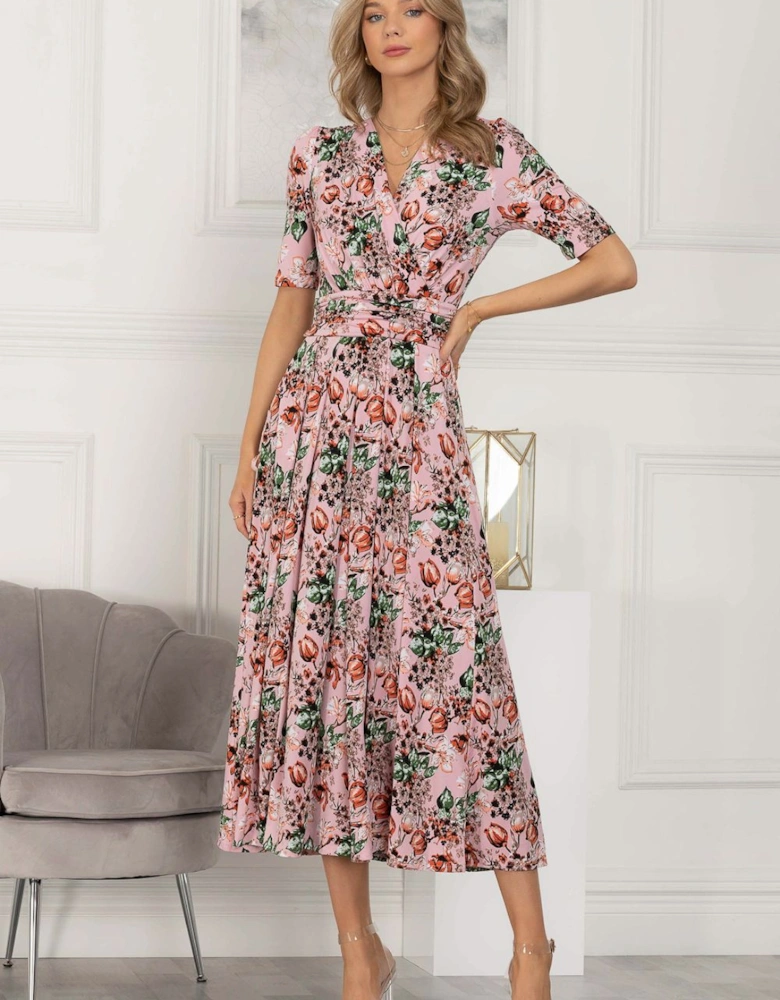 Razilee Print Jersey Maxi Dress