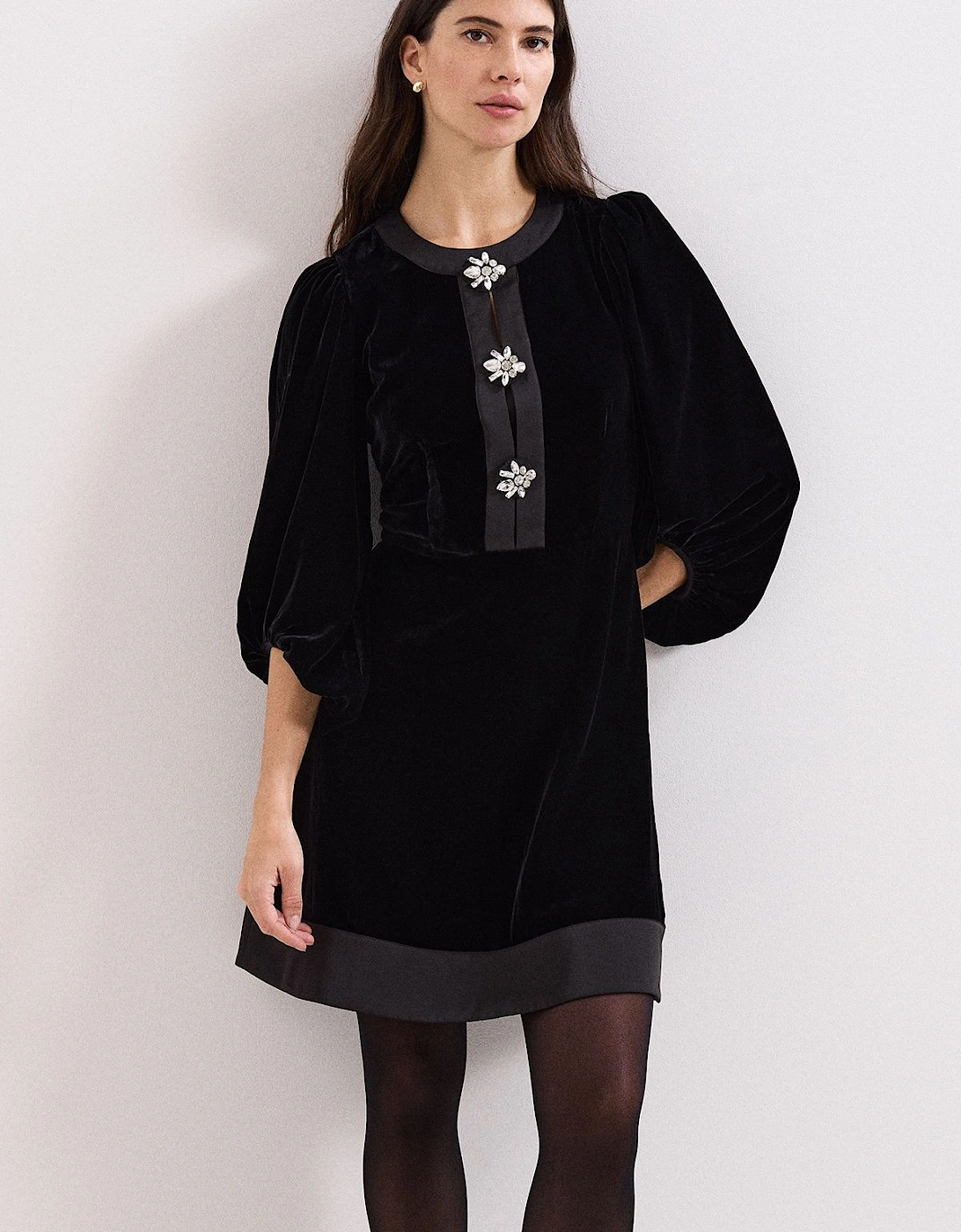 Heidi Velvet Dress, 2 of 1